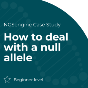 How to deal with a null allele